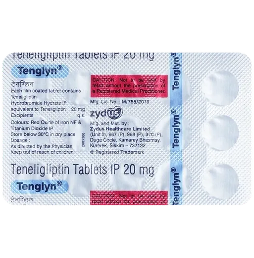 tenglyn 20mg tablet 15's